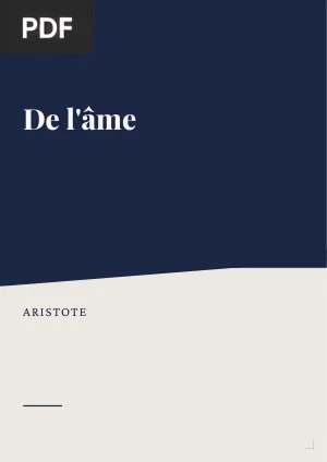 De l'âme