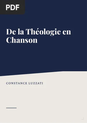 De la Théologie en Chanson