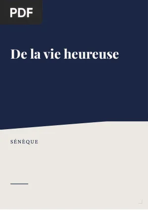 De la vie heureuse