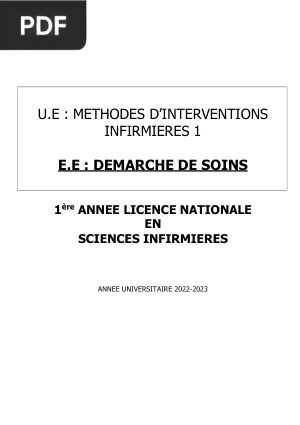 Démarche de soins