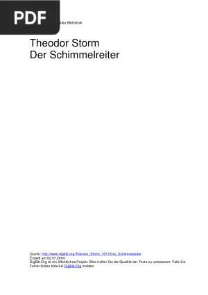 Der Schimmelreiter