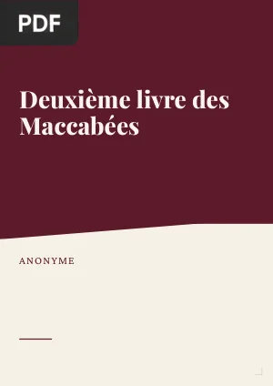 Deuxième livre des Maccabées