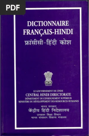 Dictionnaire Francais-Hindi