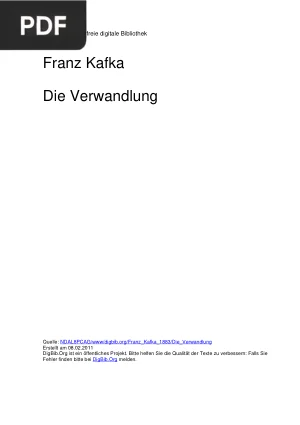 Die Verwandlung
