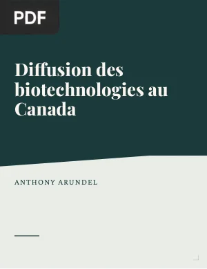 Diffusion des biotechnologies au Canada