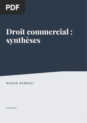 Droit commercial : synthèses