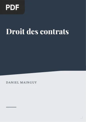 Droit des contrats