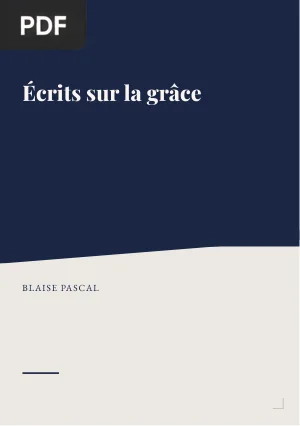 Écrits sur la grâce