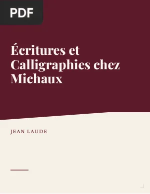 Écritures et calligraphies chez Michaux
