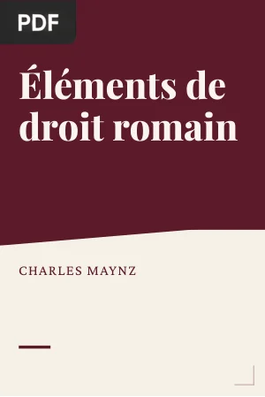 Éléments de droit romain