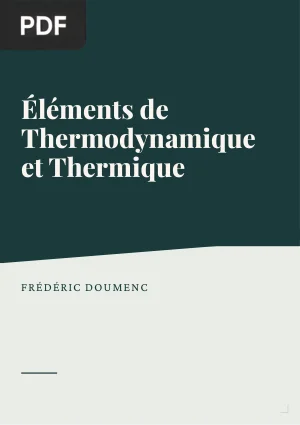 Éléments de Thermodynamique et Thermique