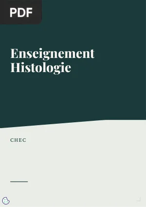 Enseignement Histologie