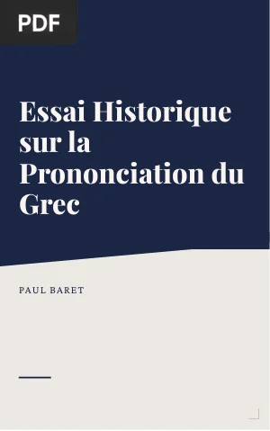 Essai Historique sur la Prononciation du Grec