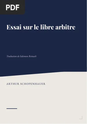 Essai sur le libre arbitre
