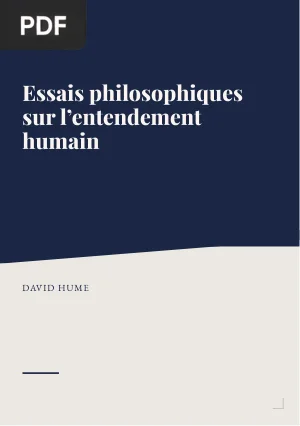 Essais philosophiques sur l'entendement humain