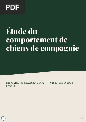 Étude du comportement de chiens de compagnie
