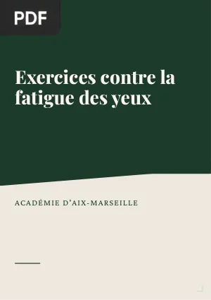 Exercices contre la fatigue des yeux
