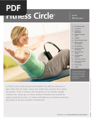 Exercices de Pilates avec Anneau (Fitness Circle)