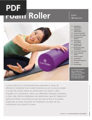 Exercices de Pilates avec Foam Roller