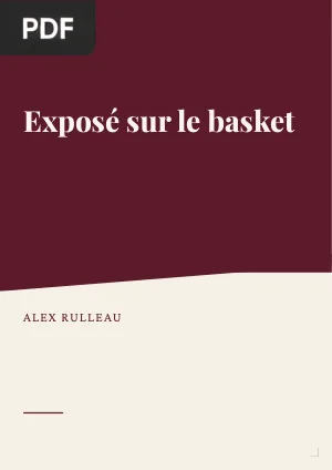 Exposé sur le basket