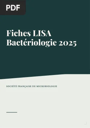 Fiches LISA Bactériologie 2025