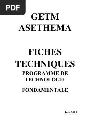 Fiches Techniques d'Ostéopathie : Technologie Fondamentale