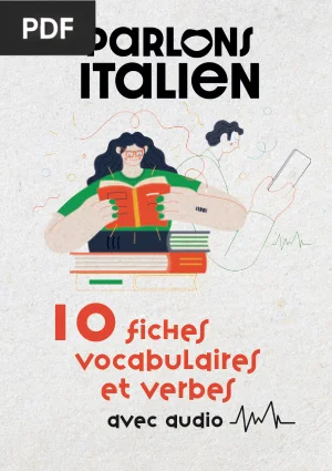 Fiches vocabulaires et verbes - Italien
