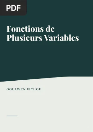 Fonctions de Plusieurs Variables