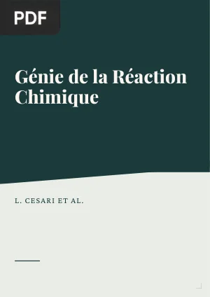 Génie de la Réaction Chimique - les réacteurs homogènes