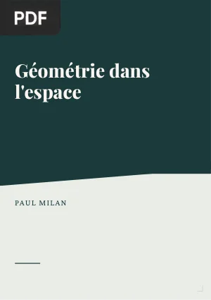 Géométrie dans l'espace