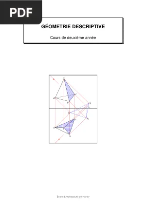 Géométrie descriptive