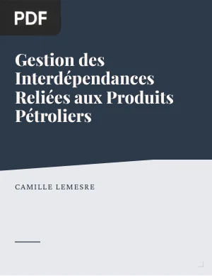 Gestion des Interdépendances Reliées aux Produits Pétroliers
