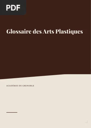 Glossaire des arts plastiques