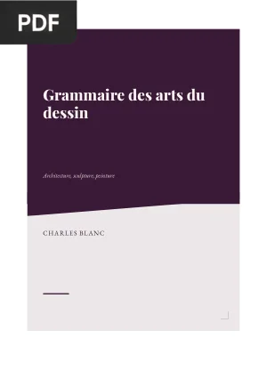 Grammaire des arts du dessin