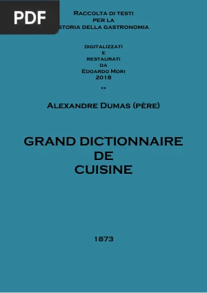 Grand Dictionnaire de Cuisine