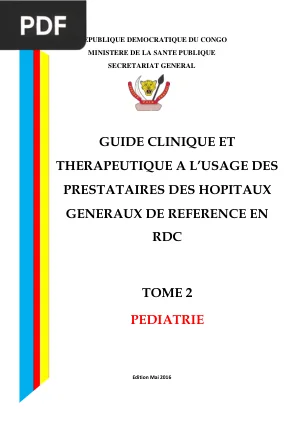 Guide Clinique et Thérapeutique : Pédiatrie