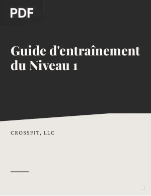 Guide d'entraînement du Niveau 1