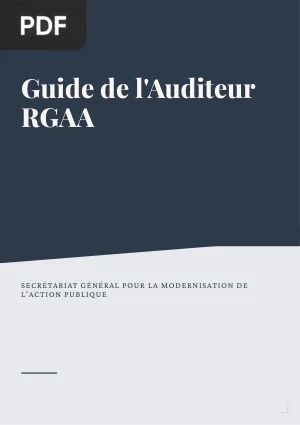 Guide de l'Auditeur RGAA