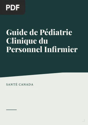 Guide de Pédiatrie Clinique du Personnel Infirmier