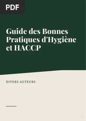 Guide des Bonnes Pratiques d'Hygiène et d'Application des Principes HACCP