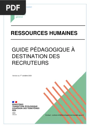 Guide Pédagogique à Destination des Recruteurs