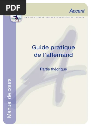 Guide Pratique de l'Allemand - Partie Théorique