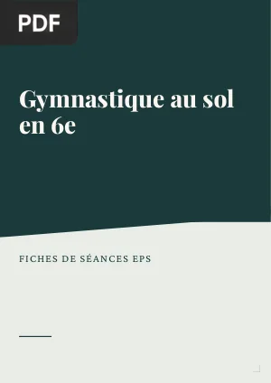 Gymnastique au sol en 6e