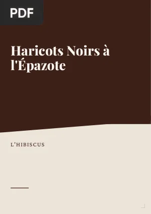 Haricots noirs à l'épazote