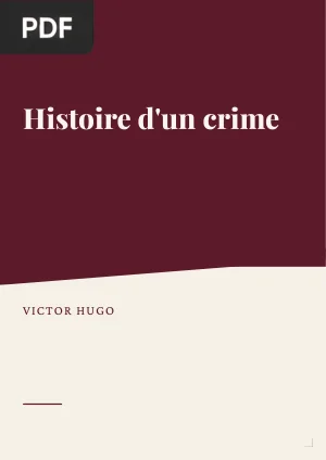 Histoire d'un crime