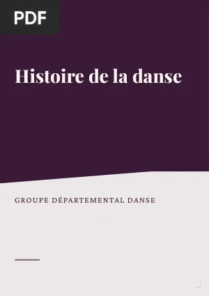 Histoire de la danse