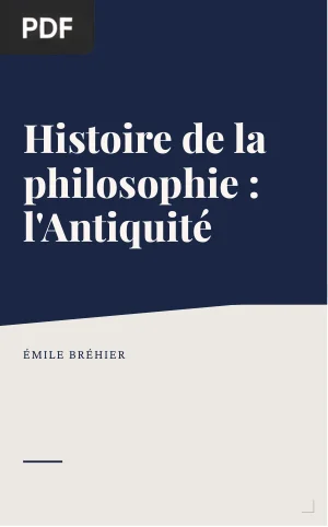 Histoire de la philosophie : l'Antiquité