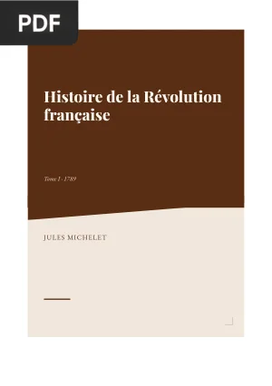 Histoire de la Révolution française, tome 1