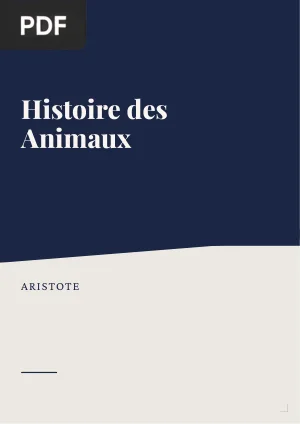 Histoire des Animaux