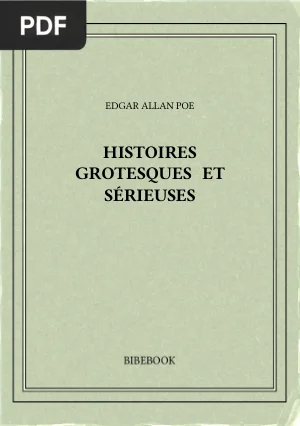 Histoires Grotesques et Sérieuses